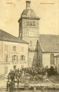 Hadol - Sortie de la Messe
